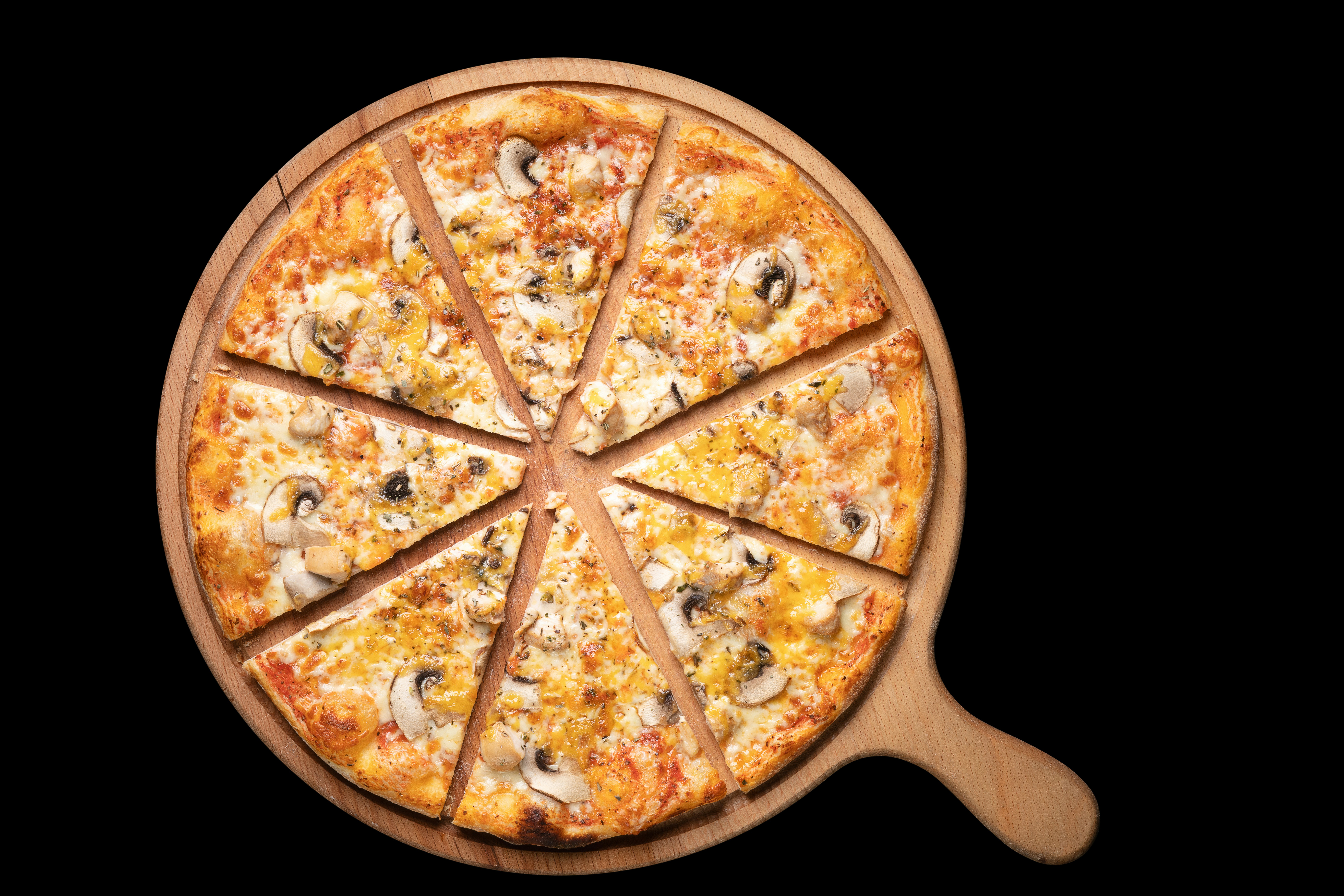 Fire & Basil Pizza